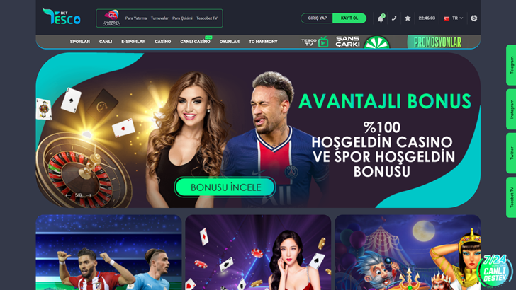 Tescobet giriş adresi